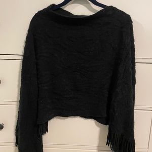 Black poncho